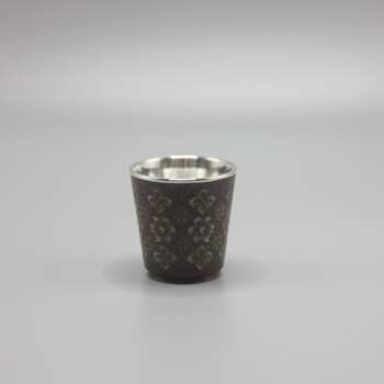 Celadon Pierced-Relief | Master Cup with Sterling-Silver Lining