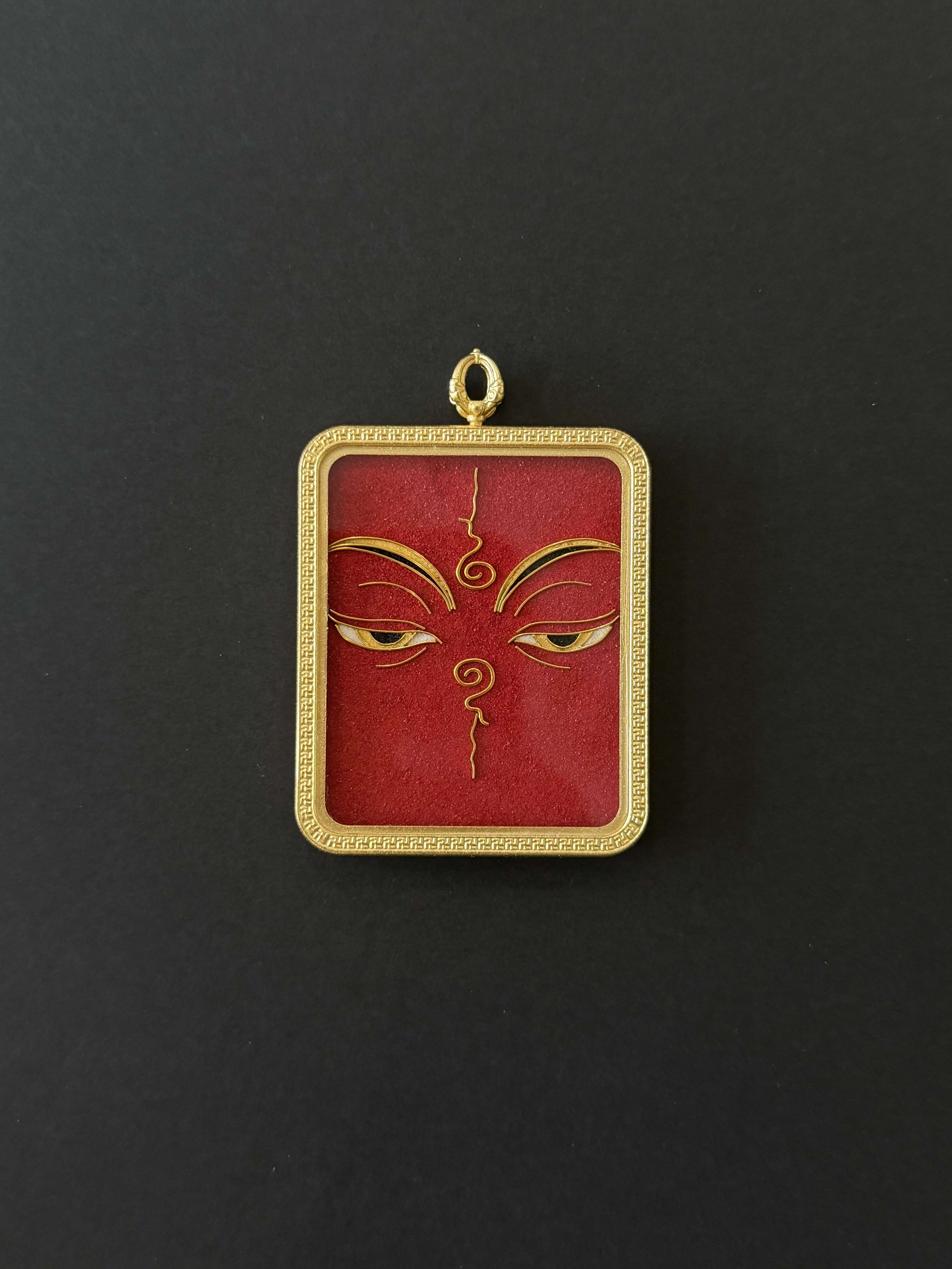 Handcrafted Cloisonné Enamel- Wisdom Eye Gau Bxox | Amitayus
