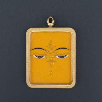 Handcrafted Cloisonné Enamel- Wisdom Eye Gau Bxox | Manjushri Bodhisattva
