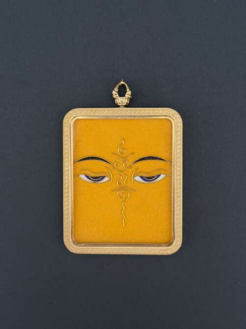 Handcrafted Cloisonné Enamel- Wisdom Eye Gau Bxox | Manjushri Bodhisattva