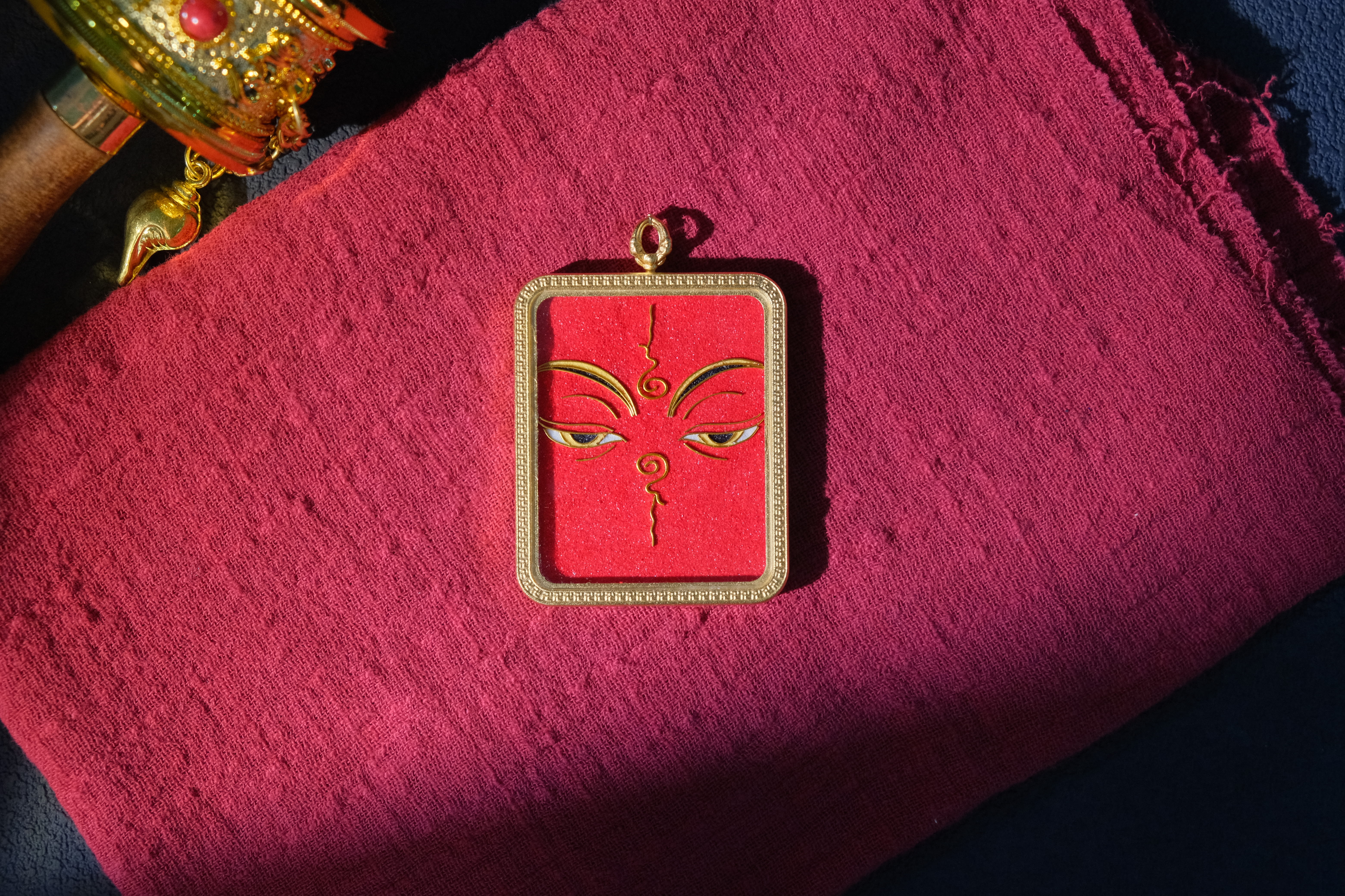 Handcrafted Cloisonné Enamel- Wisdom Eye Gau Bxox | Amitayus - Image 2